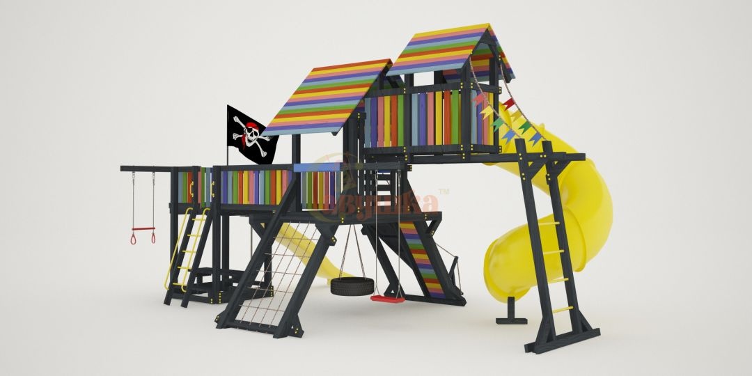 Детская площадка Савушка 8 BLACK